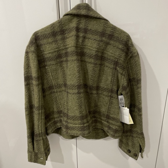 NWT Aritzia Wilfred Free Autumn Shacket – Sage/Moss – Size L - Picture 11 of 12